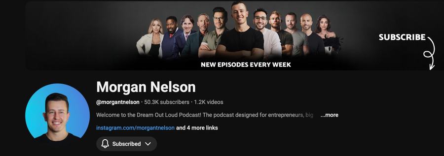 Morgan Nelson YouTube content